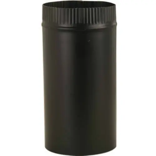 Imperial BM0220 Black Stove Pipe 24 Gauge 6x48 Inches
