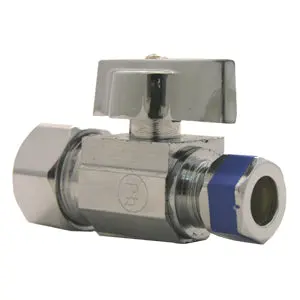 Lasco 06-9281 Straight Valve 5/8 CMP x 3/8 Durable Plumbing Solutions