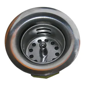 Lasco 03-1101 Chrome Stainless Steel Junior Duo Strainer 2 Inch Opening