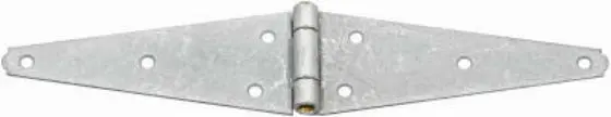 National Hardware Heavy Strap Hinge Brass Pin Galvanized 8 Inch Durability