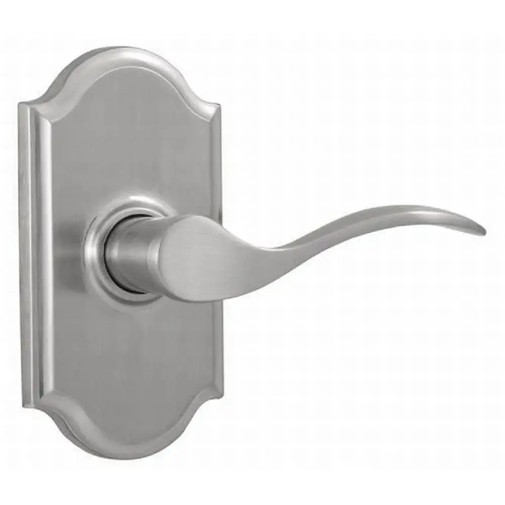 Heavy Duty Surface Bolt - Brushed Chrome - Shop Builders Hardware Items Deltana