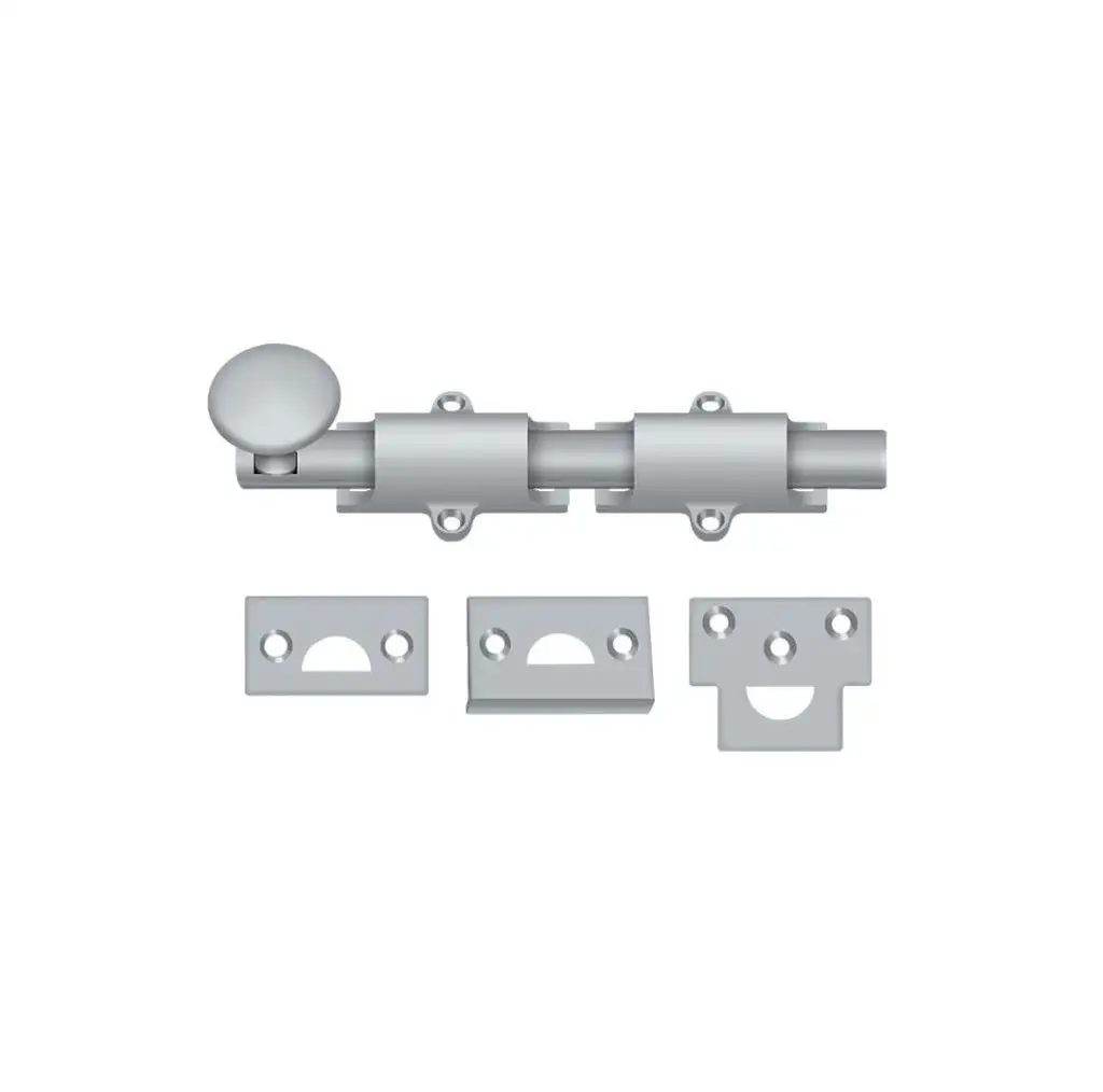 Heavy Duty Surface Bolt - Oil Rubbed Bronze - Low Price Home Hardware Repair Supply Deltana