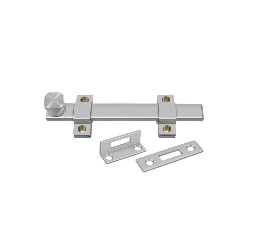 Heavy Duty Surface Bolt - PVD Polished Brass - Low Price Builders Hardware Supplies Deltana