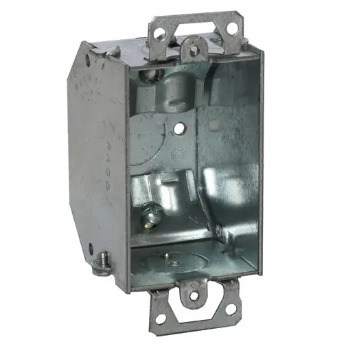 RACO 471 Deep Beveled Corner Switch Box Steel 3 x 2-1/4 Inch