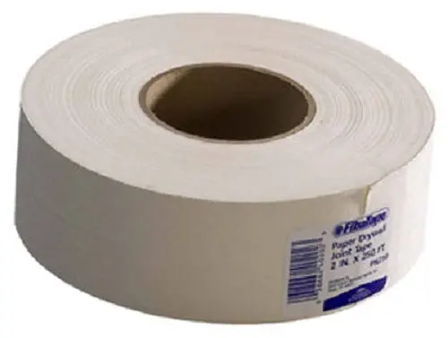 FibaTape FDW6618-U Professional Paper Joint Drywall Tape 2x250 Feet White