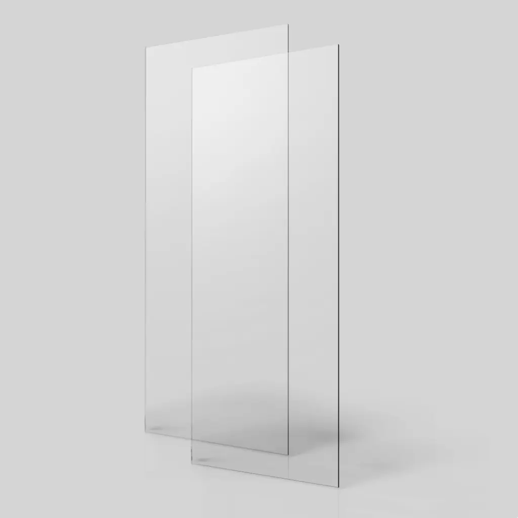 1 4" 6mm Clear Tempered Glass Panel Shower Door Replacement bathin