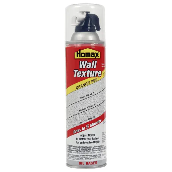 Homax 4055-06 Oil-Based Orange Peel Drywall Texture Spray 20 Oz