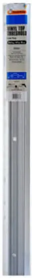 Frost King DT36/72A 3-3/4 x 72 Inch Brushed Aluminum Super Deluxe Threshold Kit