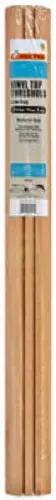 Frost King W3636H Natural Wood Threshold Vinyl Insert 3-1/2 x 36 Inches Classic Homes