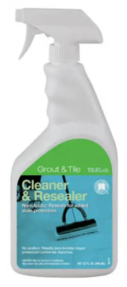 Custom TLOSRAQT-3 TileLab Grout & Tile Cleaner & Resealer 32 Oz Custom Building Products