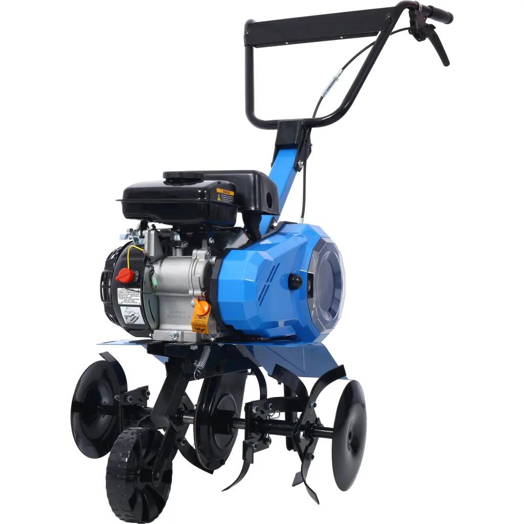 Gas Powered 4 Cycle 2 1 Tiller and Cultivator 78.5Cc Handle 18 g-h