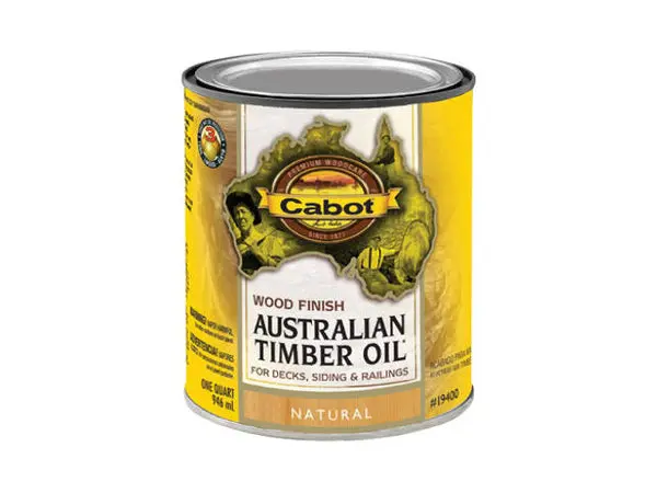 Cabot 19400-005 Australian Timber Oil 1 Quart Natural Wood Protector