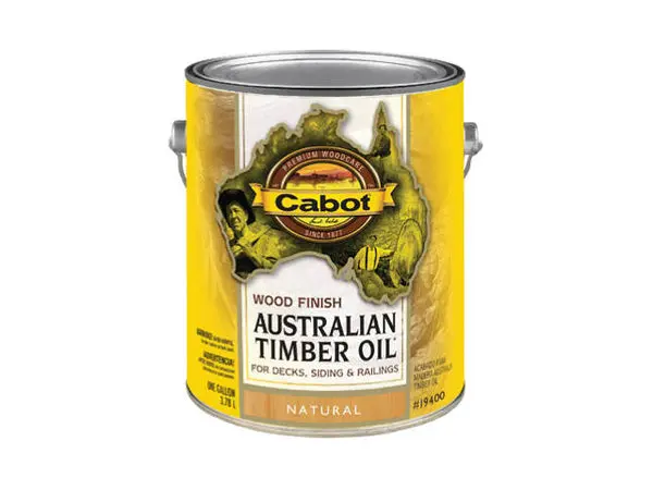 Cabot 19400-07 Australian Timber Oil 1 Gallon Natural Wood Protector