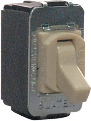 Pass & Seymour ACD3ICC8 Despard Toggle Switch Screw Terminal 15A 120V Ivory Pass u0026 Seymour