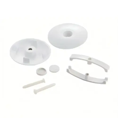 Toilet Floor Bolts and Caps Set Only 23T03 GWP03 White Acrylic bathin