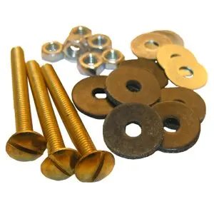 Lasco 04-3673 Bolt Tank to Bowl Kit Brass Finish