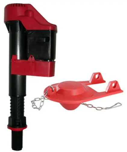 Korky 818Z Waterwise Fill Valve & Premium Flapper Kit Toilet Repair