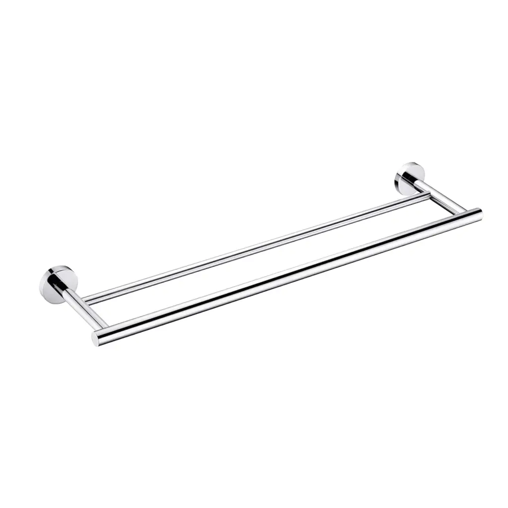 23.6 Inch Towel Bar Wall Mounted Chrome Stainless Alloy Metal w2287