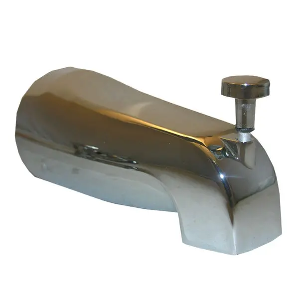 Lasco 08-1013 Bathtub Diverter Spout Chrome