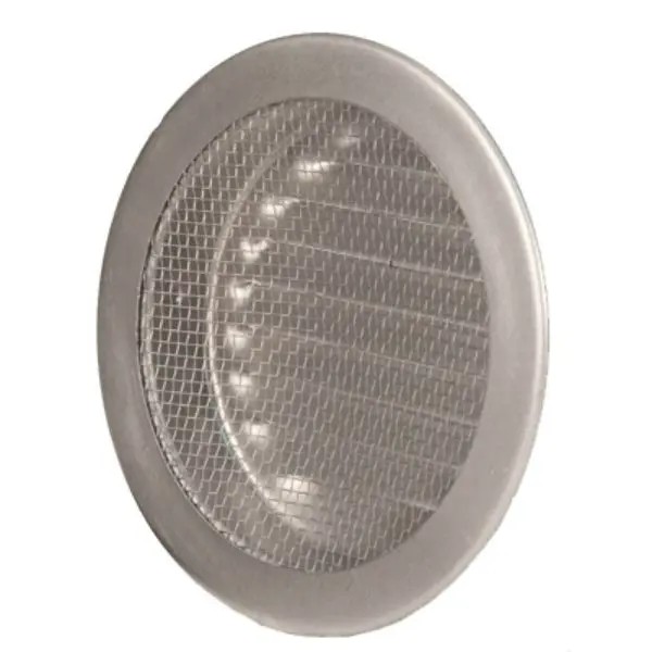 Lomanco CV2BM CV-Series Aluminum Undereave Circle Vent Mill 2.25 Inches 6-Pack