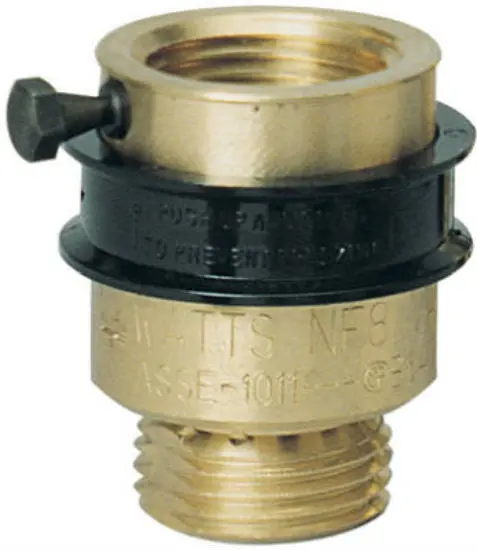 Watts NF8 Hose Connection Vacuum Breakers Wall & Yard Hydrants Brass