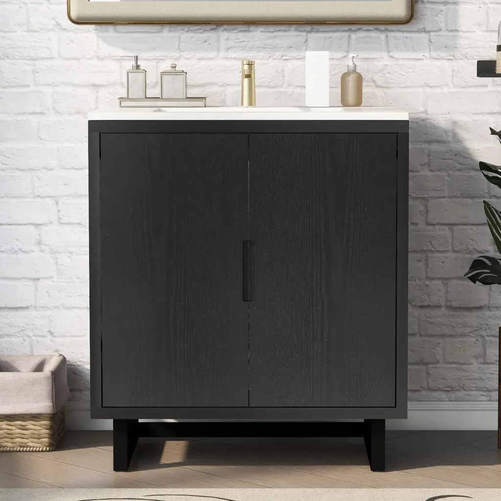 30 Bathroom Vanity Set Sink Combo Cabinet Bathroom Storage rnb