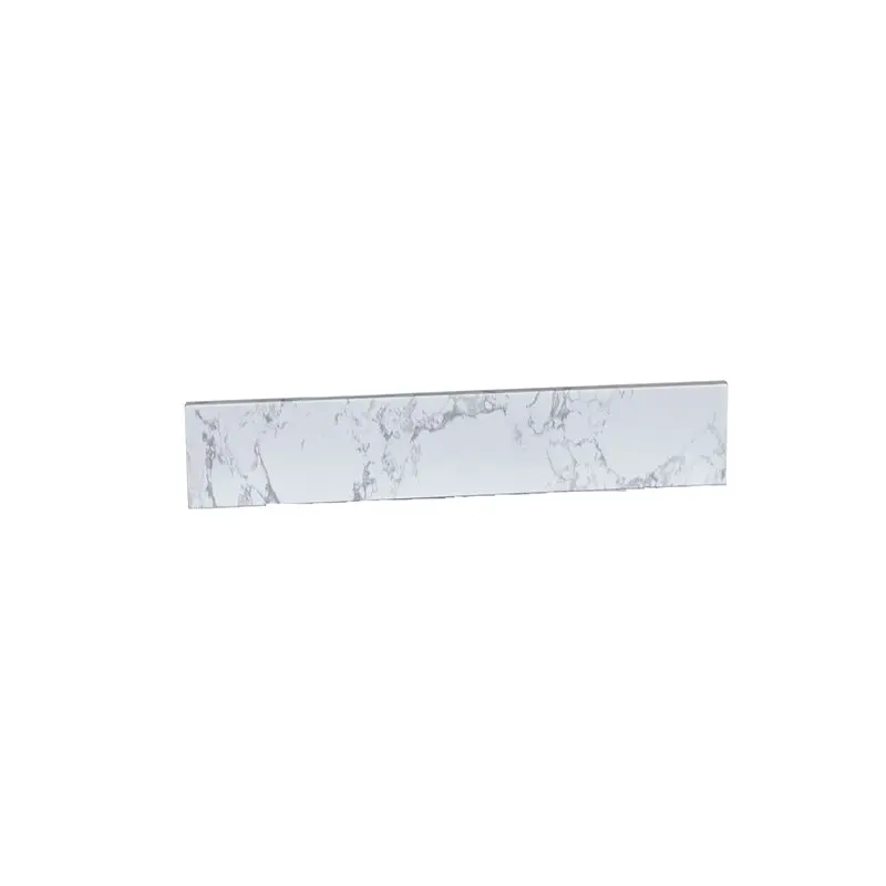 31 Inch Carrara White Engineered Stone Vanity Top Backsplash Light Grey Bathroom Counter montary