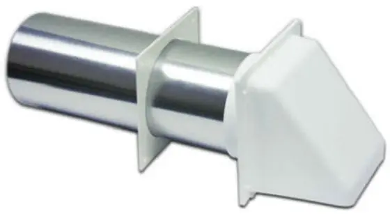 Lambro 224WS Preferred Dryer Vent Hood 4 Inch White