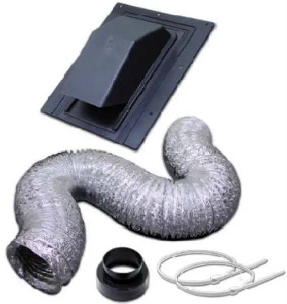Lambro 402L Bathroom Fan Roof Vent Kit Proper Ventilation