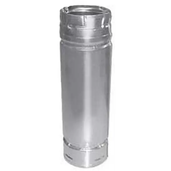 DuraVent 3PVL-12R Pellet Vent Pipe 3 Inch Diameter x 12 Inch Length
