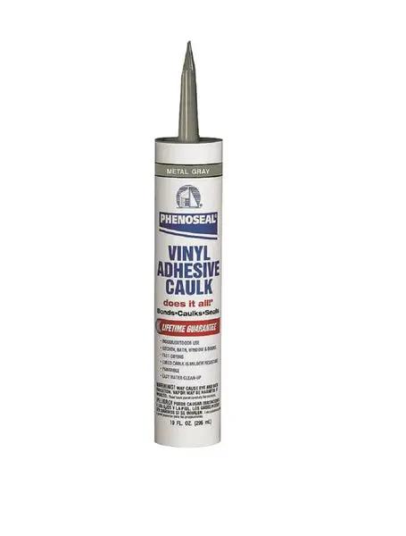 Dap 04102 Gray Vinyl Adhesive Caulk 10 Oz Home Repairs