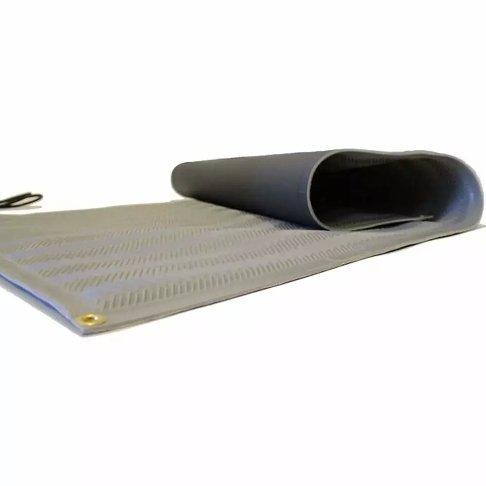 Roof Heating System Snow Melting Mat. Outdoor Walkway Mat. Herringbone. 120V. 10'ft x 30 inch. Black Roof Heating Systems