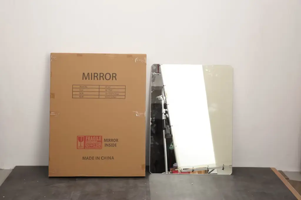 Bathroom Vanity Mirror Wall Mounted Anti-Fog Waterproof LED Mirror Modern Design ld home