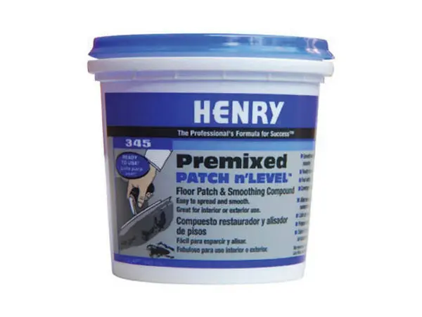 Herny 12063 Pre-Mixed Patch N' Level Patch #345 1 Quart Drywall Repair Henry