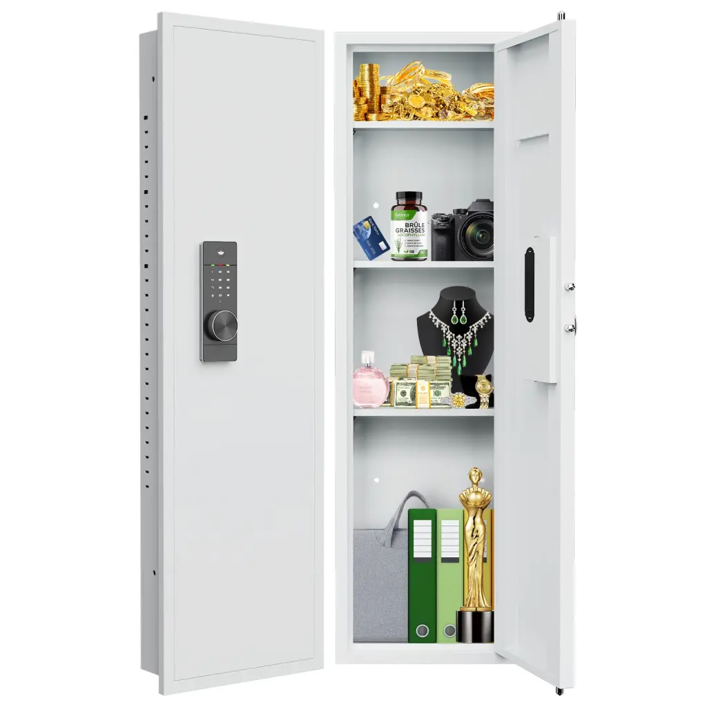 Digital Touch Panel Wall Secure Hidden Safe Rifles And Pistols w1779