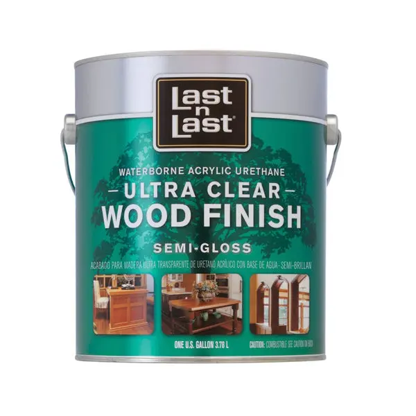 Last N Last 14001 1 Gallon Waterborne Wood Finish Durable Protection Last-N-Last