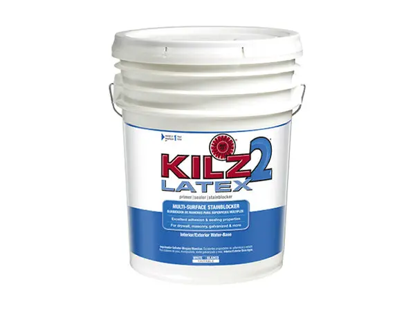 Kilz 2 Latex 20000 White Pigmented Primer Sealer Stain Killer 5 Gallon