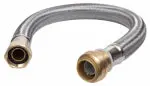 SharkBite U3088FLEX12LF Braided Water Heater Connector 3/4 x 3/4 FIP 12 Inch