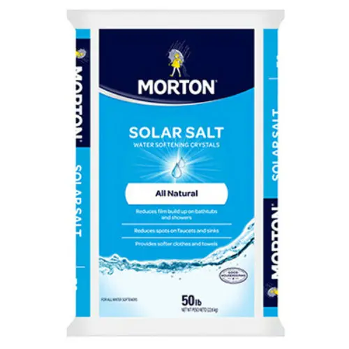 Morton Salt F149800000G High Purity Water Softening Salt 50 Lbs