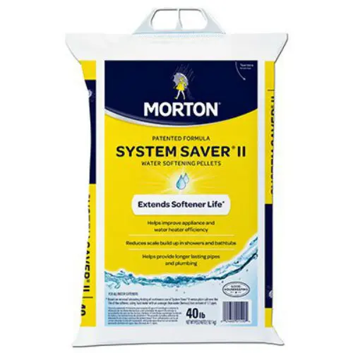 Morton Salt F125000000G Clean and Protect Water Softening Pellet 40 Lbs