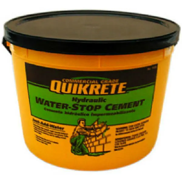 Quikrete Commercial Grade Hydraulic Water Stop Cement 10 Lbs