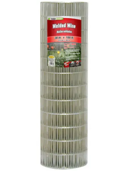 YardGard Galvanized Welded Wire Fence 14-Gauge 36-Inch x 100-Feet 308311B