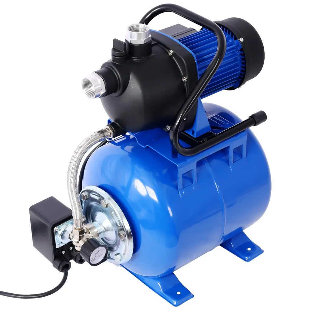 1.6HP Shallow Well Pump Pressure Tank Garden Irrigation Water System g-h