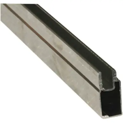 Slide-Co PL-14155 Aluminum Window Frame 3/8 x 25/32 Inches Mill Finish Window Screens