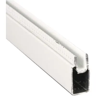 Slide-Co PL-14157 Aluminum Window Frame 3/8 x 25/32 Inches White Finish Window Screens