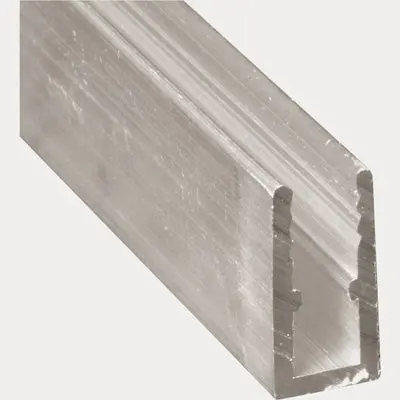 Slide-Co PL-14164 Extruded Aluminum Window Frame 5/16 x 94 Inches Mill Finish Window Screens