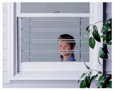 John Sterling 1135 Window Security Guard 5 Bar 18 Inch Home Protection