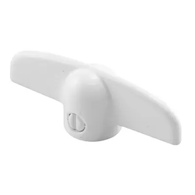 Slide-Co 17243-2-W White Casement Window Operator T-Handle Easy Window Operation
