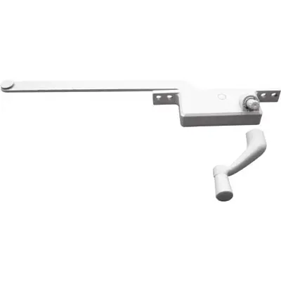 Slide-Co 17390-LW White Left Hand Metal Casement Window Operator