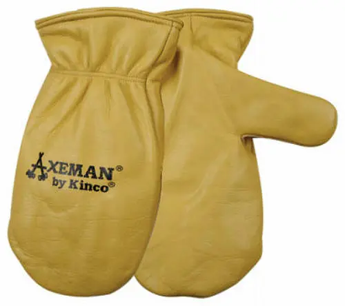 Kinco 1930-L Axeman Men's Grain Cowhide Leather Chopper Mitten Large